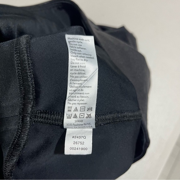 Spanx Faux Leather Leggings Black Size Medium High Waist - Picture 8 of 8